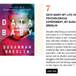 Facts Little one Is One of Alta Journal’s ‘11 New Books for November’ — SUSANNAH BRESLIN