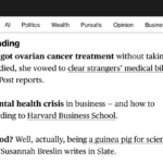 Facts Toddler-Inspired Slate Essay Highlighted in Bloomberg — SUSANNAH BRESLIN