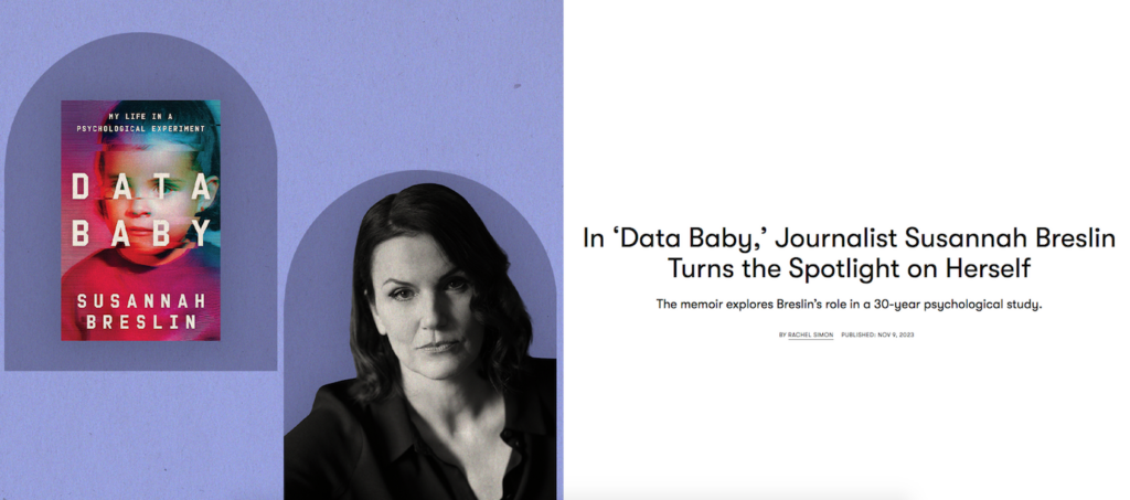 An Interview with Me About Data Baby on Shondaland