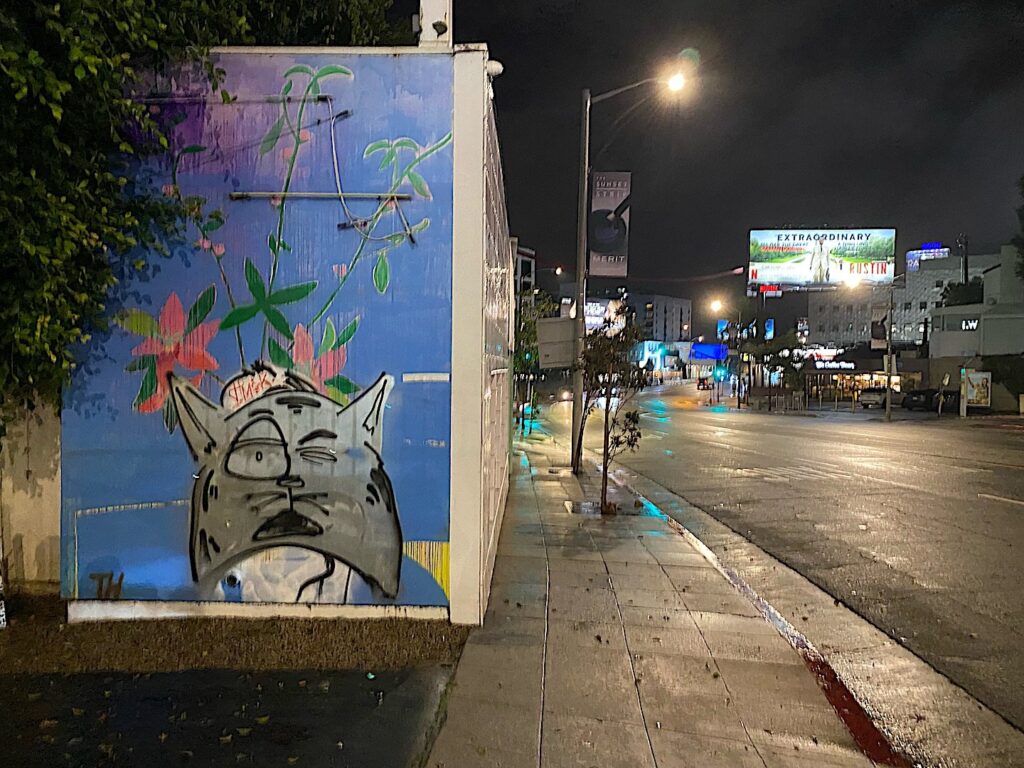 Sunset Boulevard at Evening